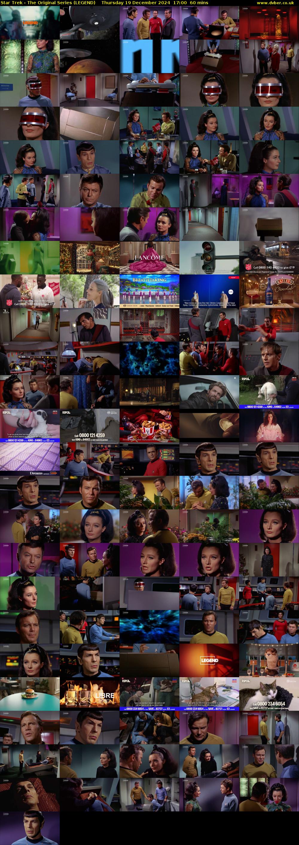 Star Trek - The Original Series (LEGEND) Thursday 19 December 2024 17:00 - 18:00