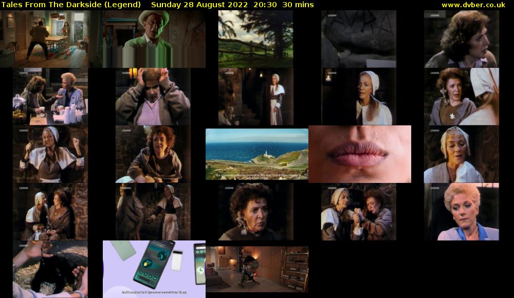 Tales From The Darkside (Legend) Sunday 28 August 2022 20:30 - 21:00