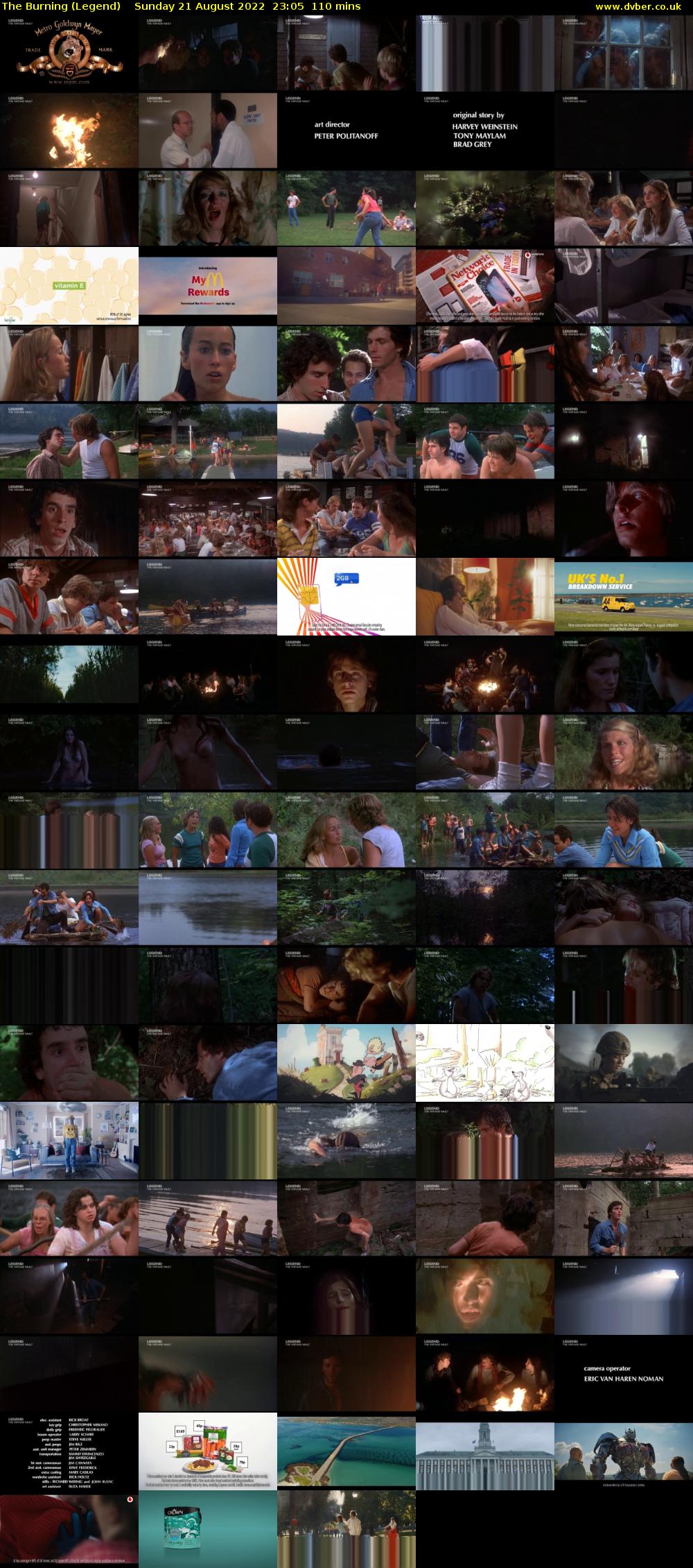 The Burning (Legend) Sunday 21 August 2022 23:05 - 00:55