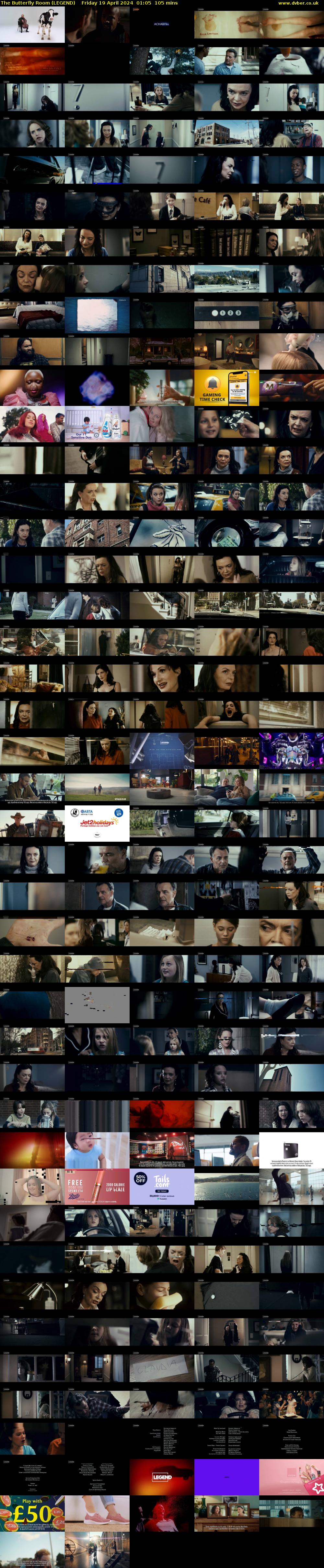 The Butterfly Room (LEGEND) Friday 19 April 2024 01:05 - 02:50