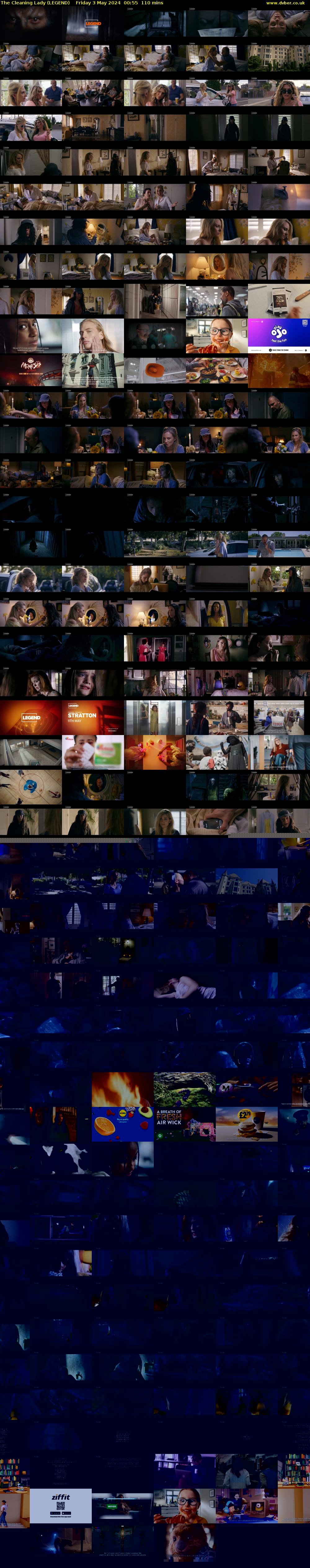 The Cleaning Lady (LEGEND) Friday 3 May 2024 00:55 - 02:45