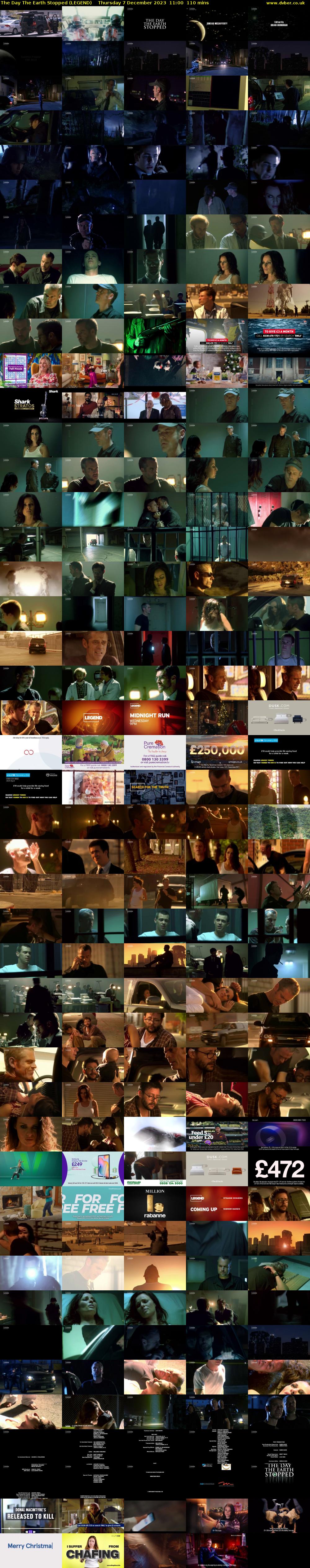 The Day The Earth Stopped (LEGEND) Thursday 7 December 2023 11:00 - 12:50