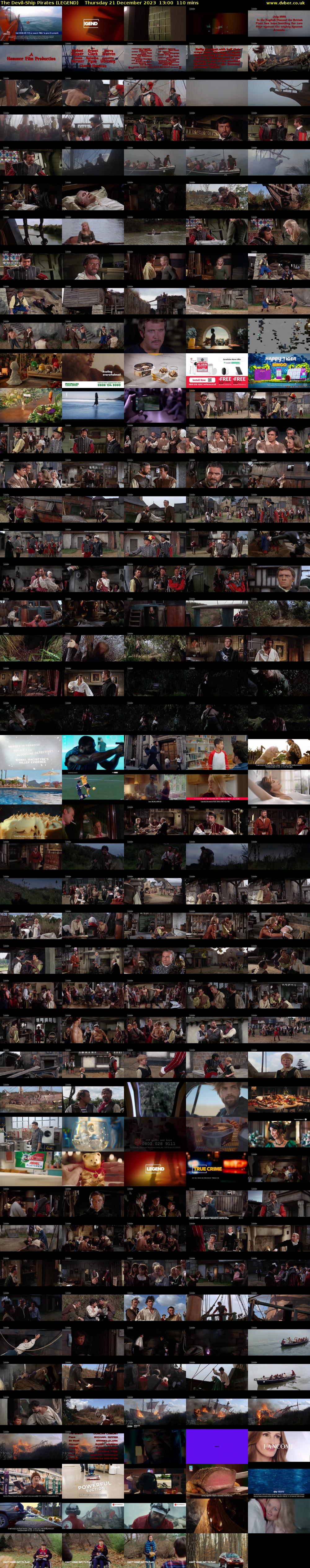 The Devil-Ship Pirates (LEGEND) Thursday 21 December 2023 13:00 - 14:50