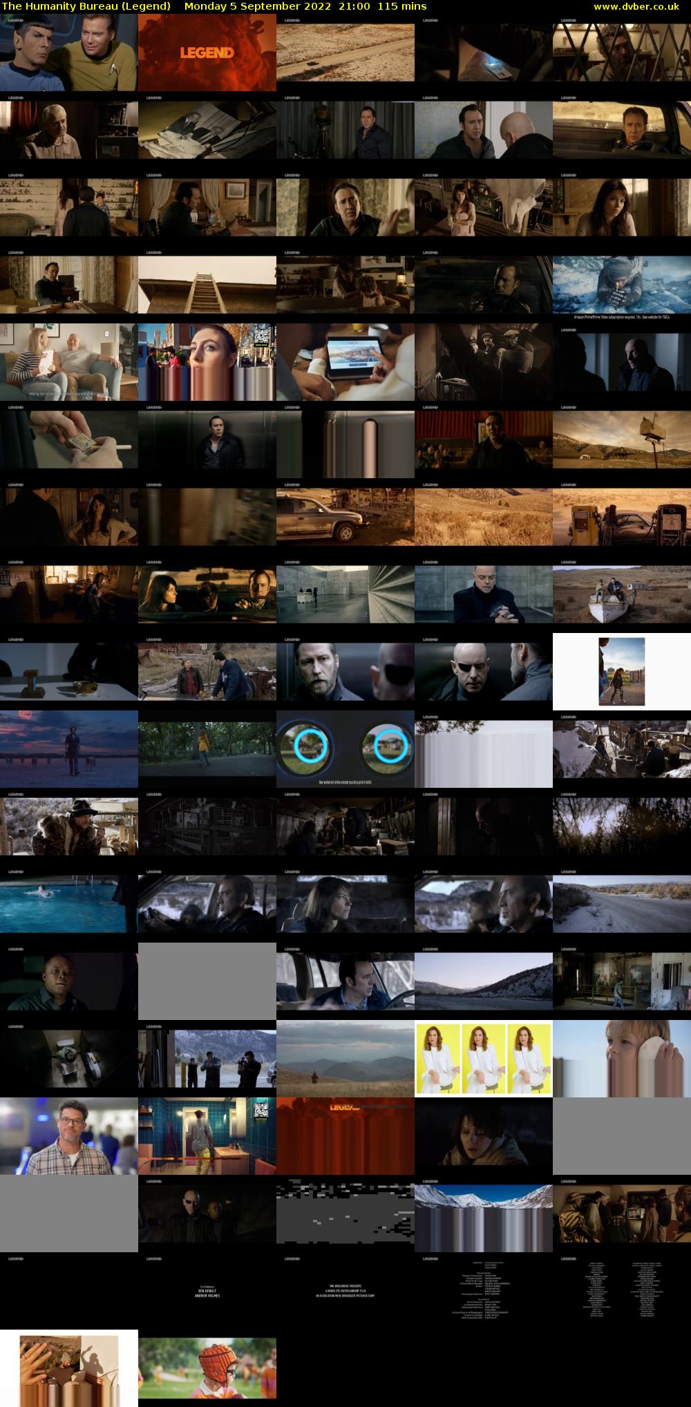 The Humanity Bureau (Legend) Monday 5 September 2022 21:00 - 22:55