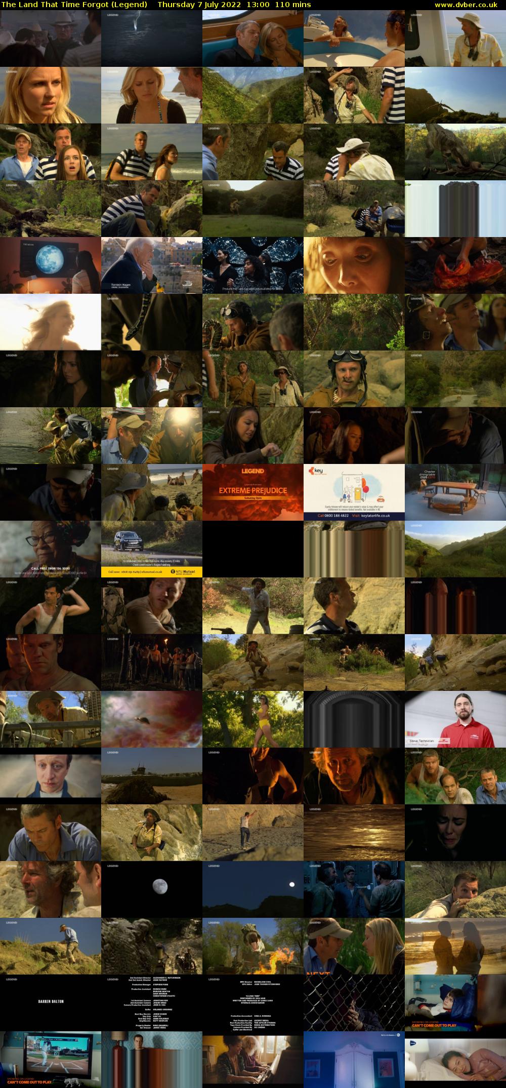 The Land That Time Forgot (Legend) Thursday 7 July 2022 13:00 - 14:50