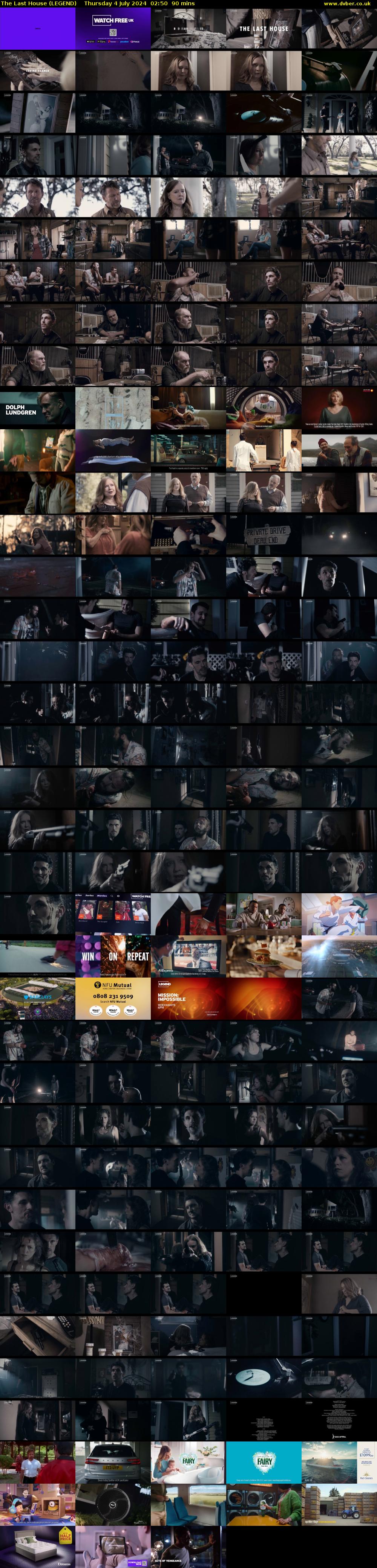 The Last House (LEGEND) Thursday 4 July 2024 02:50 - 04:20