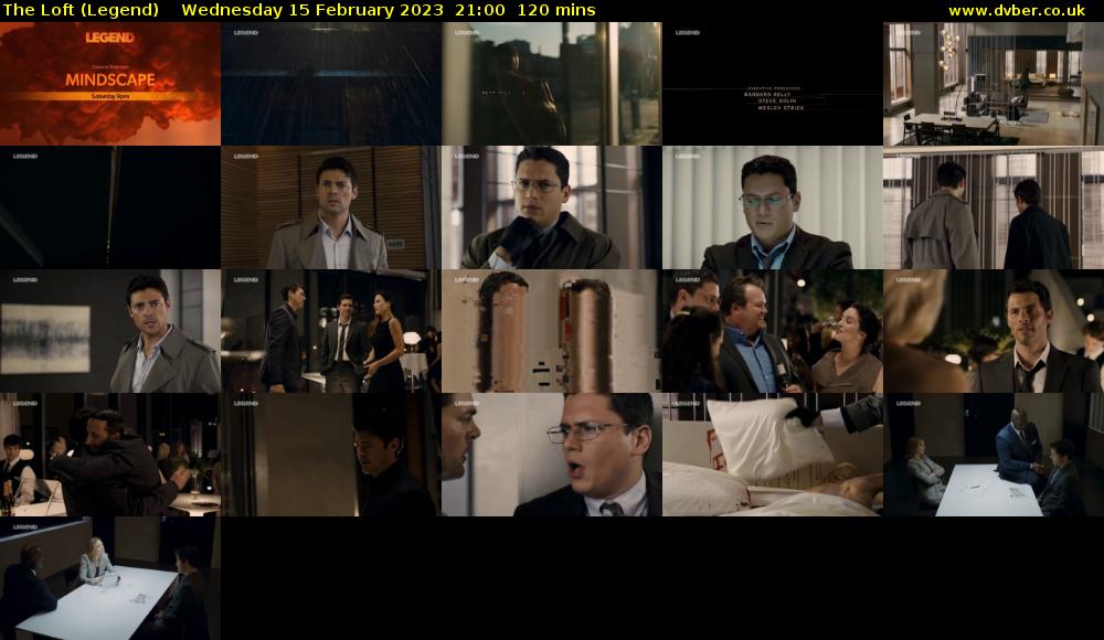 The Loft (Legend) Wednesday 15 February 2023 21:00 - 23:00