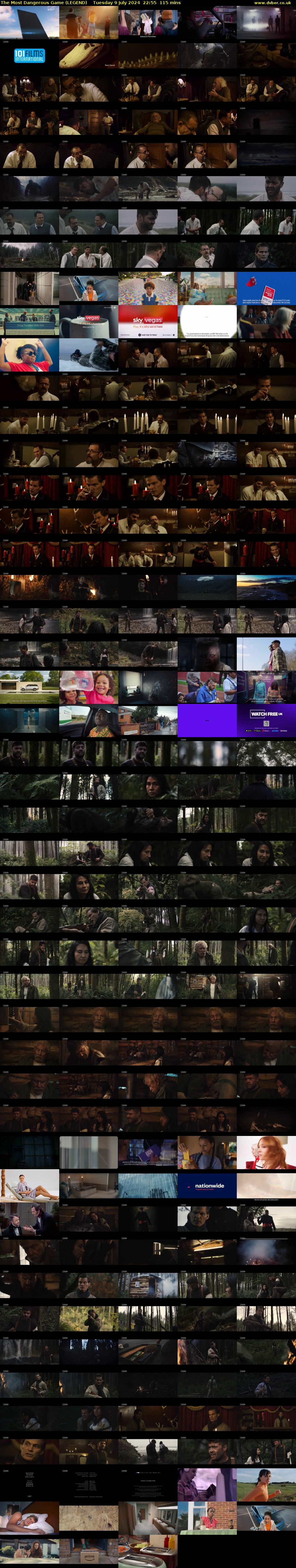 The Most Dangerous Game (LEGEND) Tuesday 9 July 2024 22:55 - 00:50