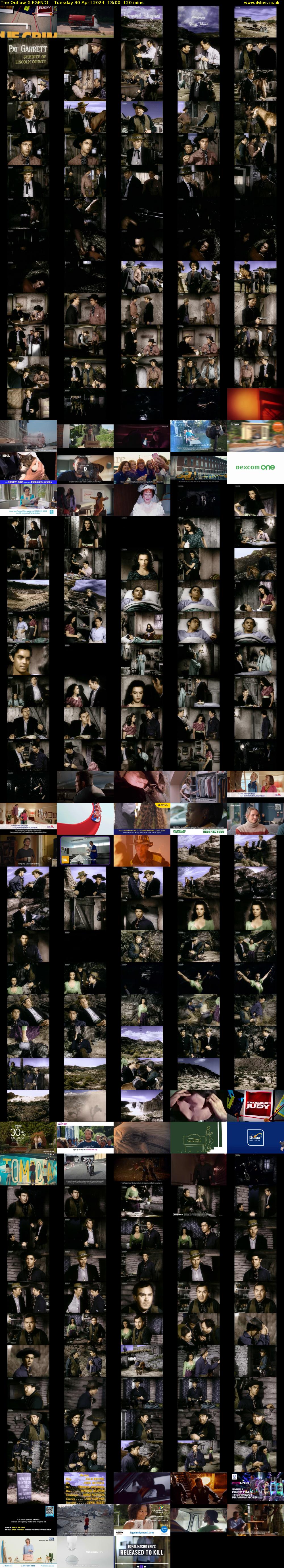 The Outlaw (LEGEND) Tuesday 30 April 2024 13:00 - 15:00