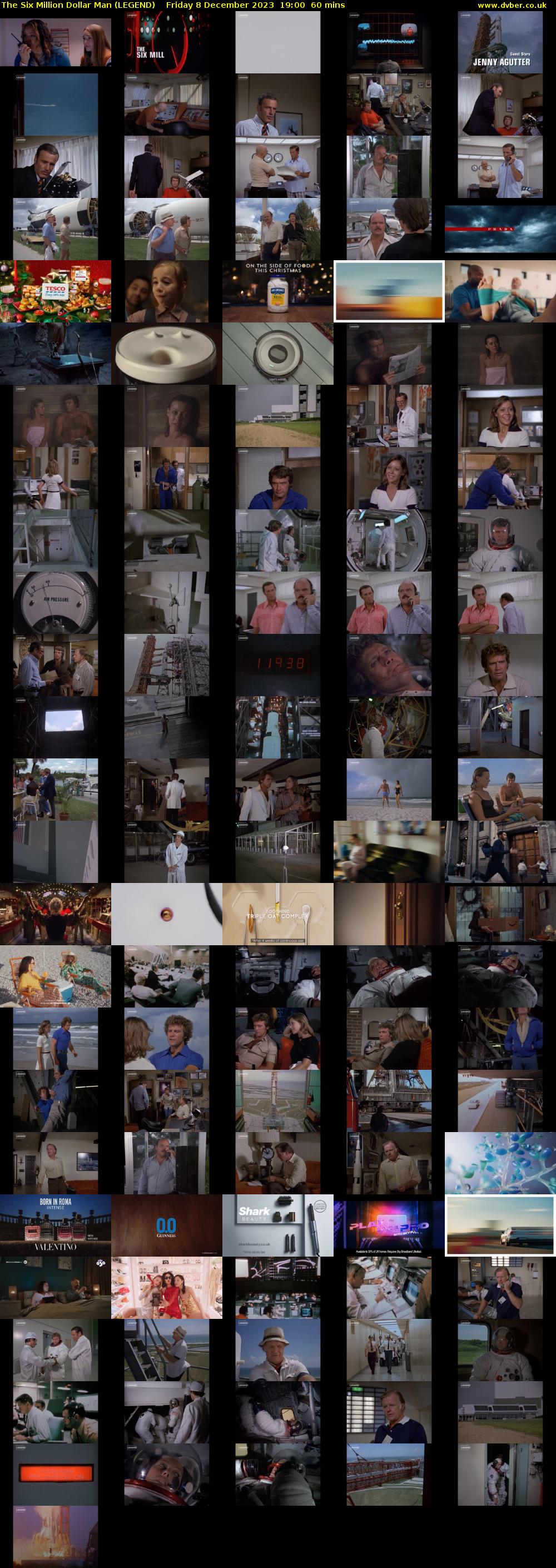 The Six Million Dollar Man (LEGEND) Friday 8 December 2023 19:00 - 20:00