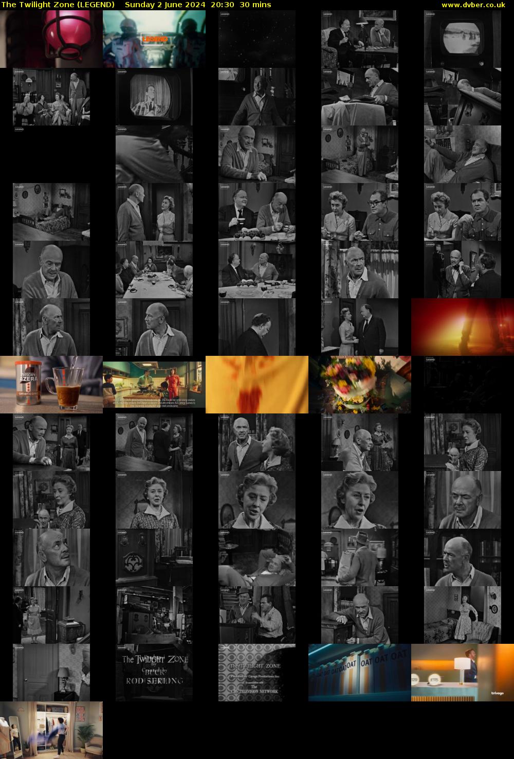The Twilight Zone (LEGEND) Sunday 2 June 2024 20:30 - 21:00