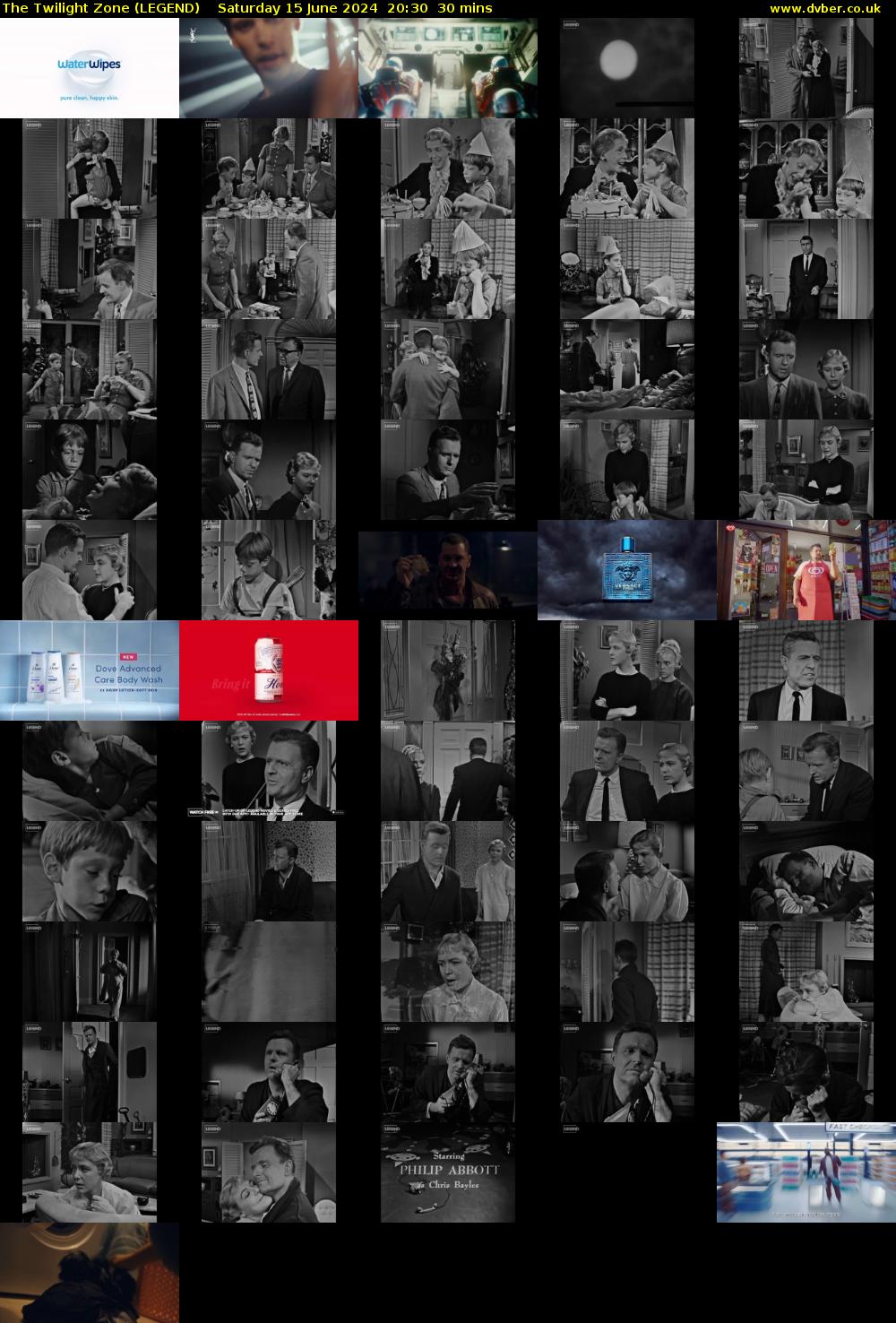 The Twilight Zone (LEGEND) Saturday 15 June 2024 20:30 - 21:00