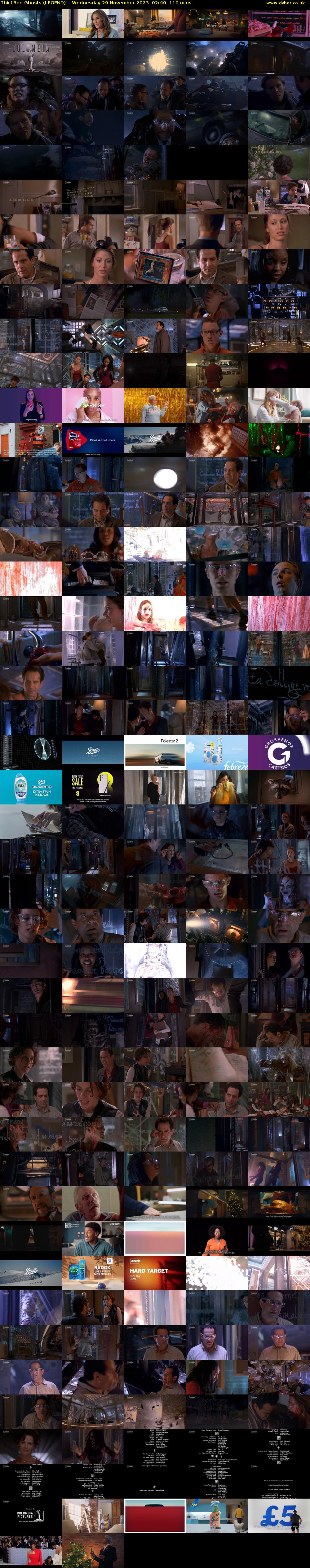 Thir13en Ghosts (LEGEND) Wednesday 29 November 2023 02:40 - 04:30