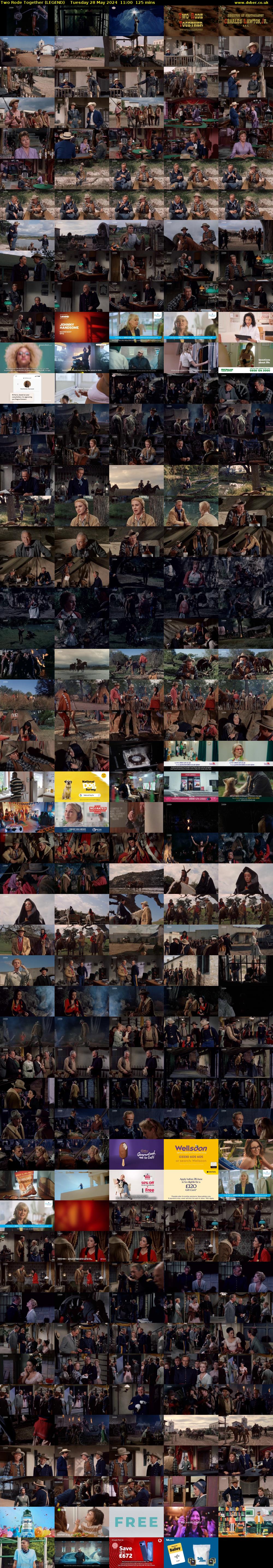 Two Rode Together (LEGEND) Tuesday 28 May 2024 11:00 - 13:05