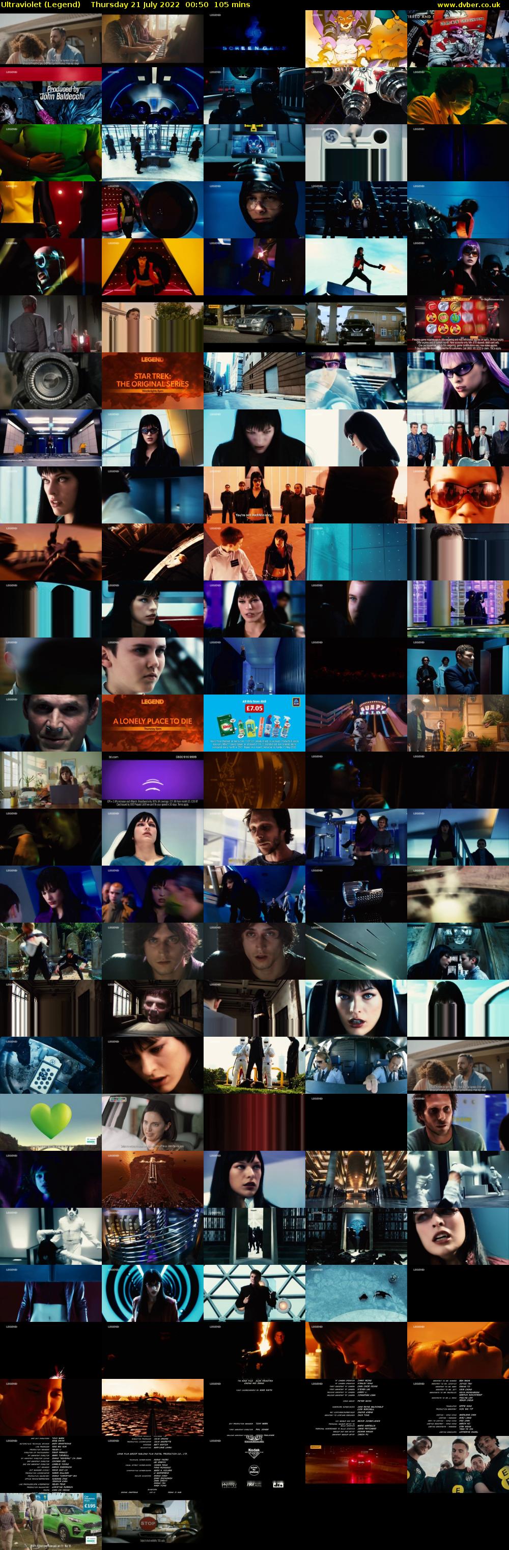 Ultraviolet (Legend) Thursday 21 July 2022 00:50 - 02:35