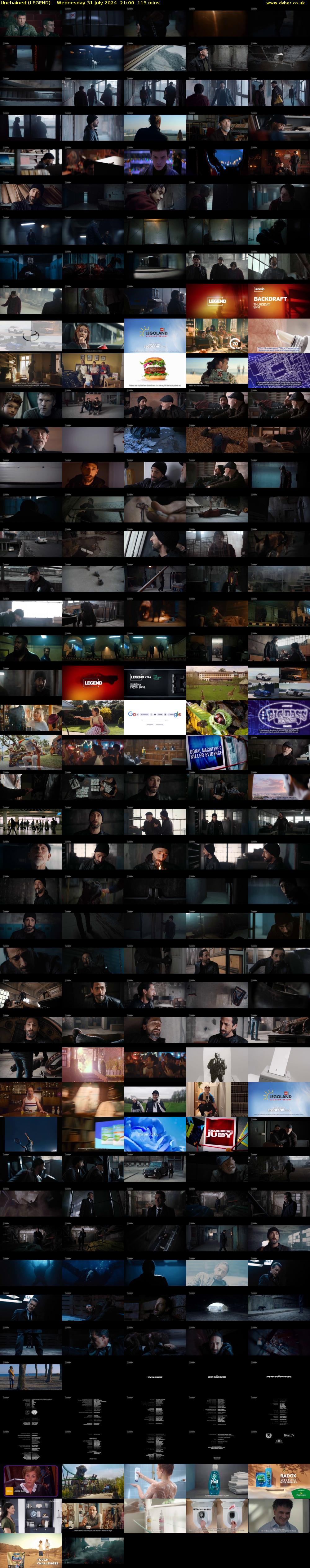 Unchained (LEGEND) Wednesday 31 July 2024 21:00 - 22:55