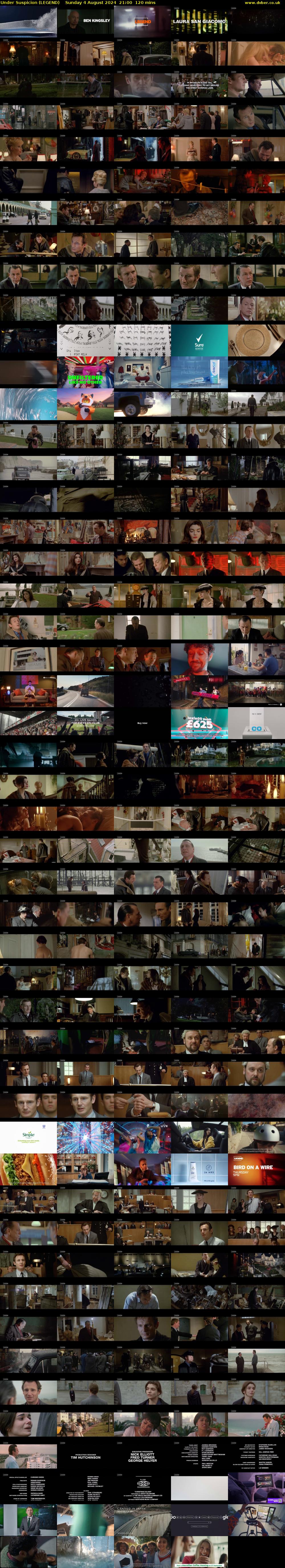 Under Suspicion (LEGEND) Sunday 4 August 2024 21:00 - 23:00