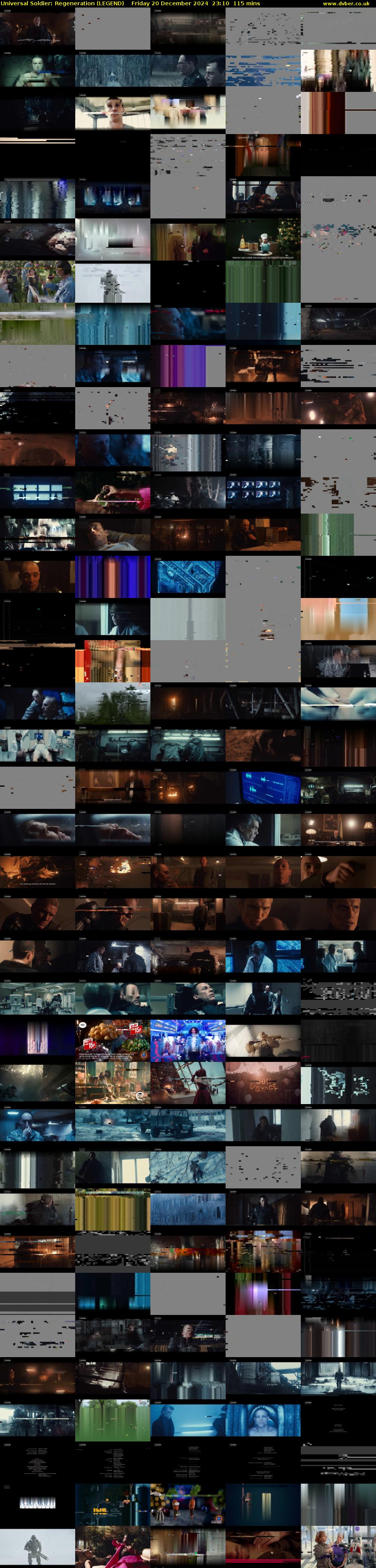 Universal Soldier: Regeneration (LEGEND) Friday 20 December 2024 23:10 - 01:05