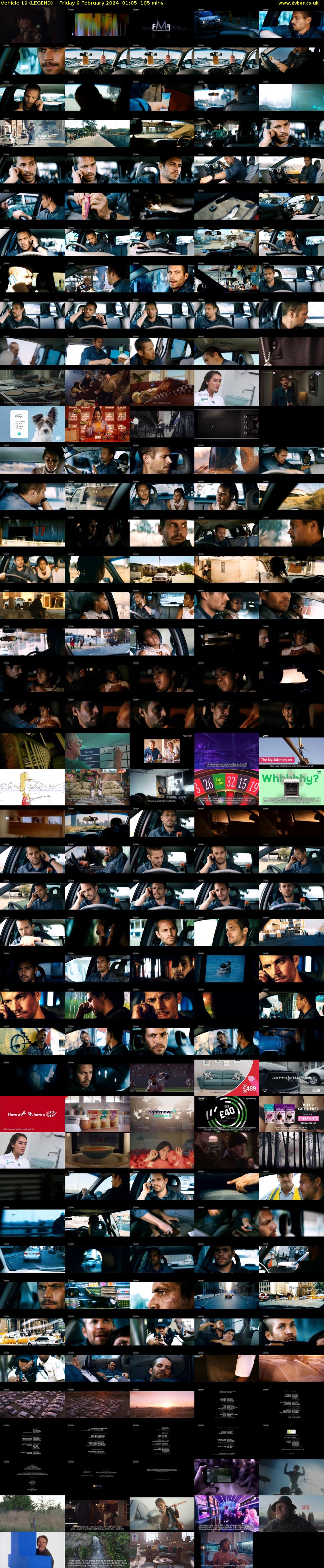 Vehicle 19 (LEGEND) Friday 9 February 2024 01:05 - 02:50