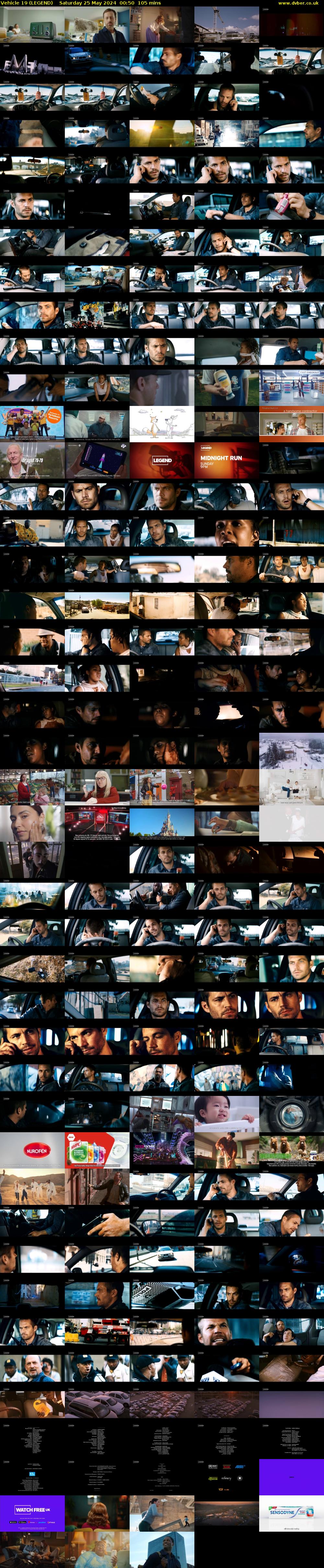 Vehicle 19 (LEGEND) Saturday 25 May 2024 00:50 - 02:35