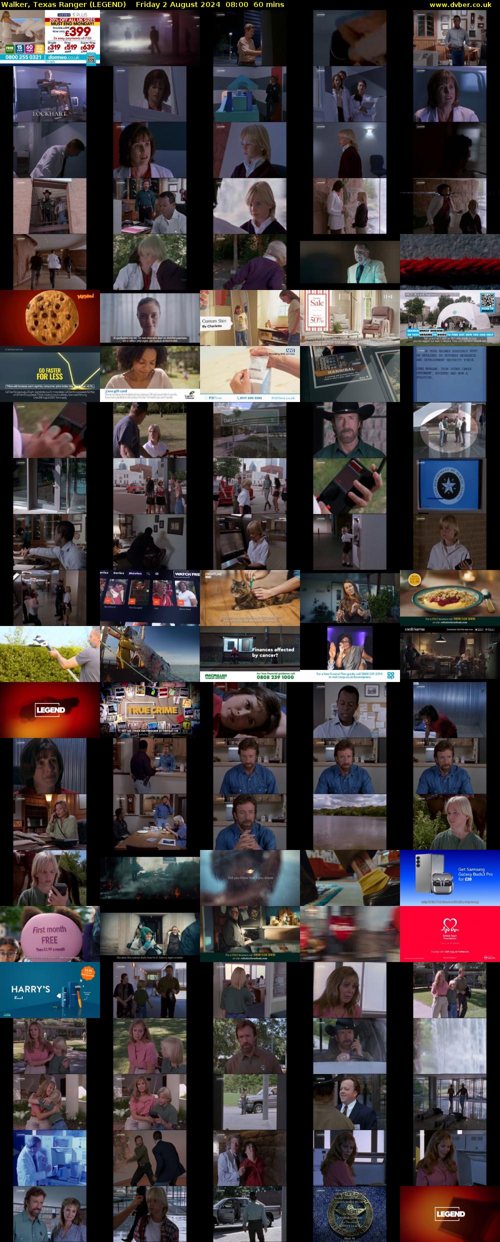Walker, Texas Ranger (LEGEND) Friday 2 August 2024 08:00 - 09:00