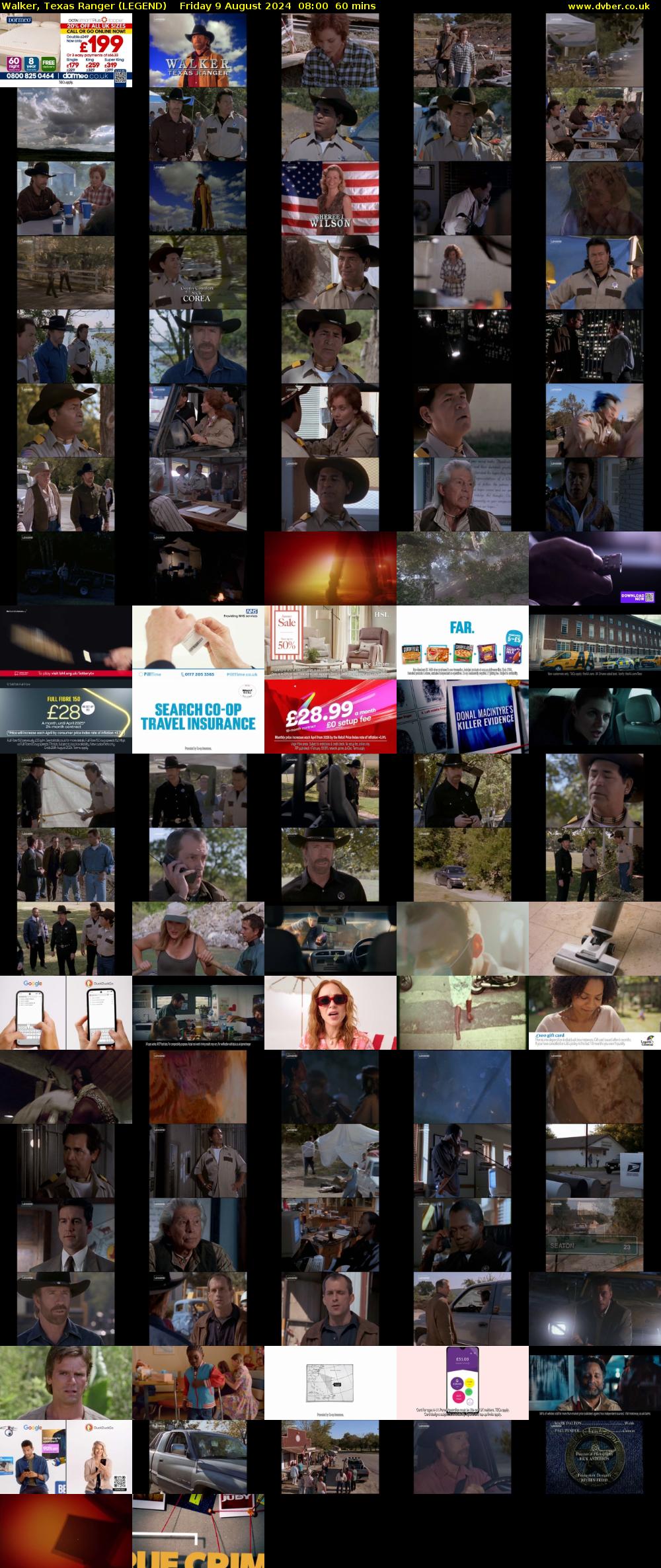 Walker, Texas Ranger (LEGEND) Friday 9 August 2024 08:00 - 09:00