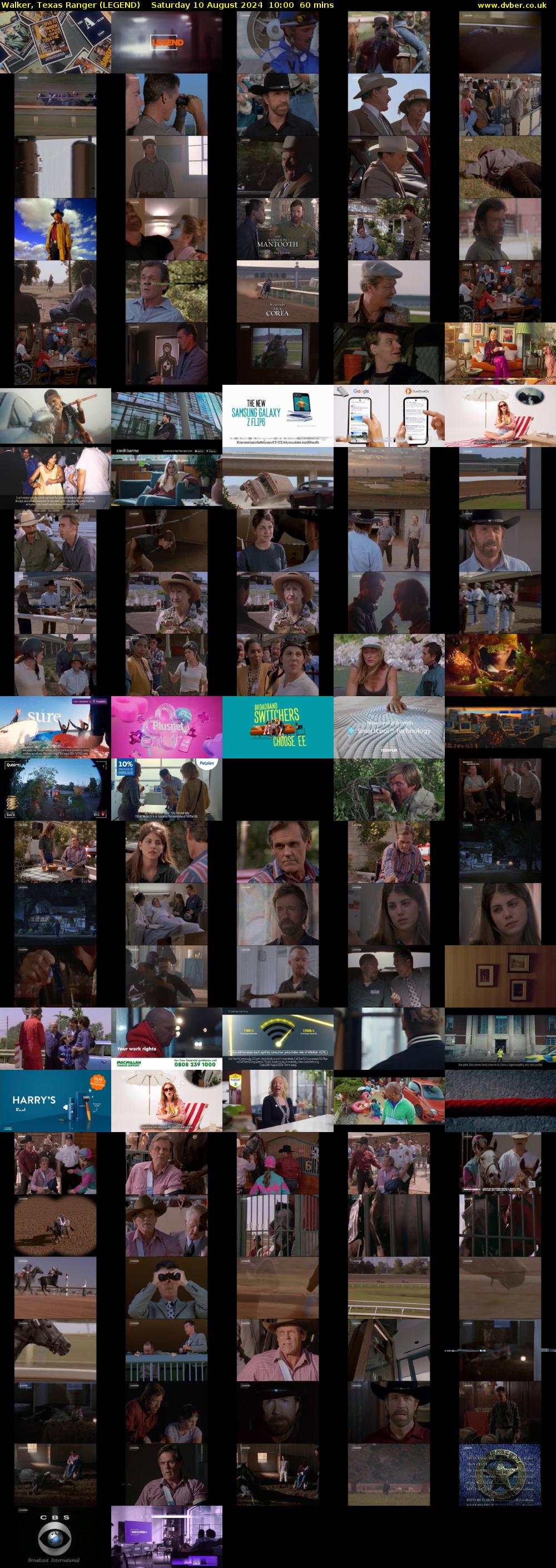 Walker, Texas Ranger (LEGEND) Saturday 10 August 2024 10:00 - 11:00