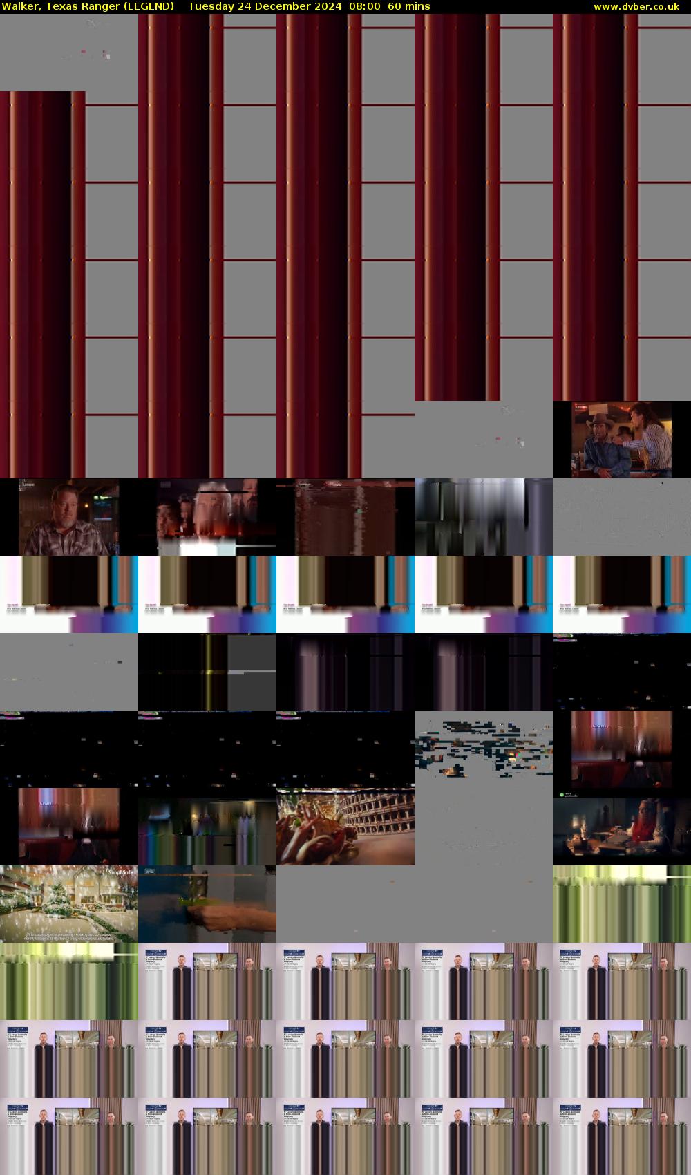 Walker, Texas Ranger (LEGEND) Tuesday 24 December 2024 08:00 - 09:00