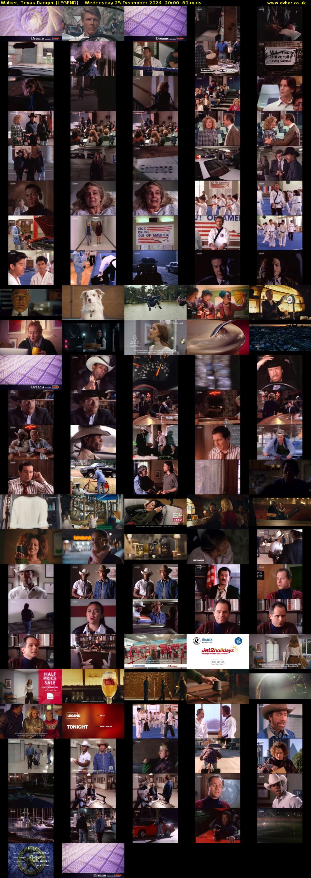 Walker, Texas Ranger (LEGEND) Wednesday 25 December 2024 20:00 - 21:00