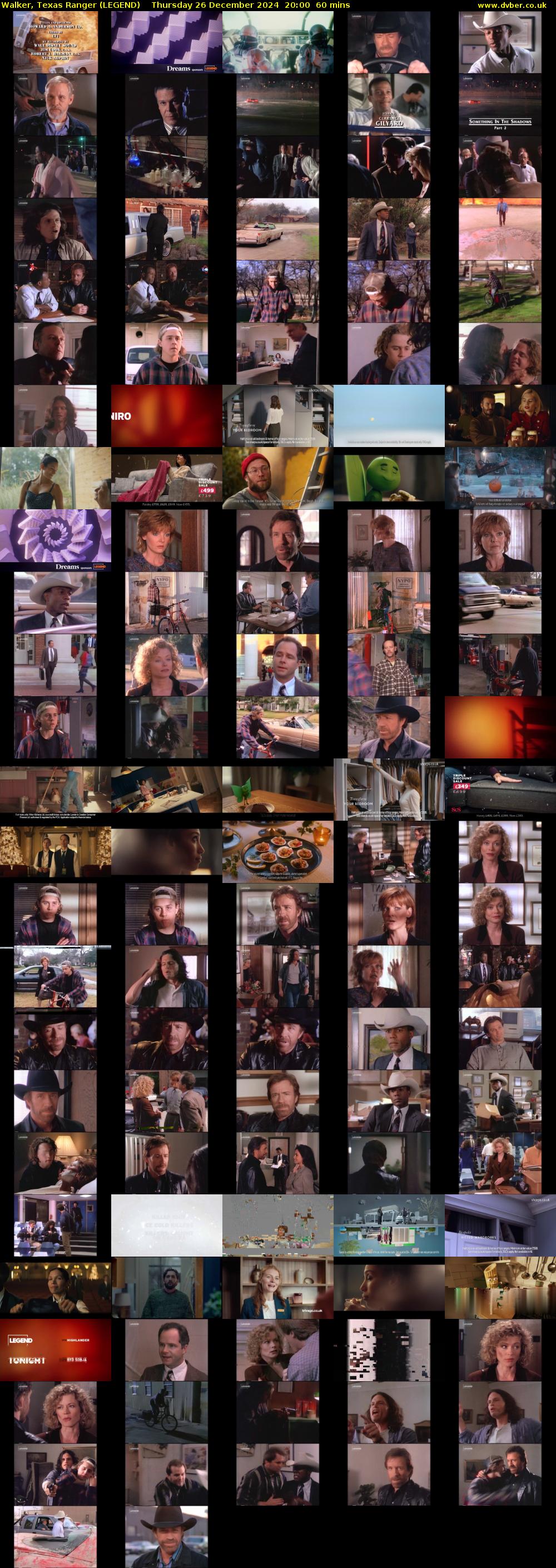 Walker, Texas Ranger (LEGEND) Thursday 26 December 2024 20:00 - 21:00