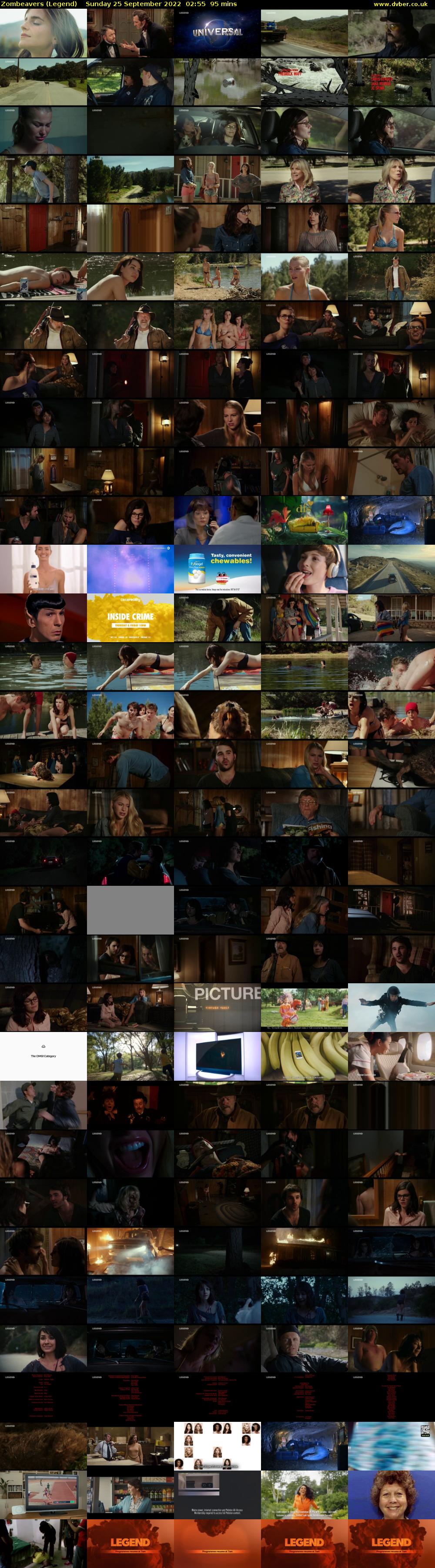 Zombeavers (Legend) Sunday 25 September 2022 02:55 - 04:30