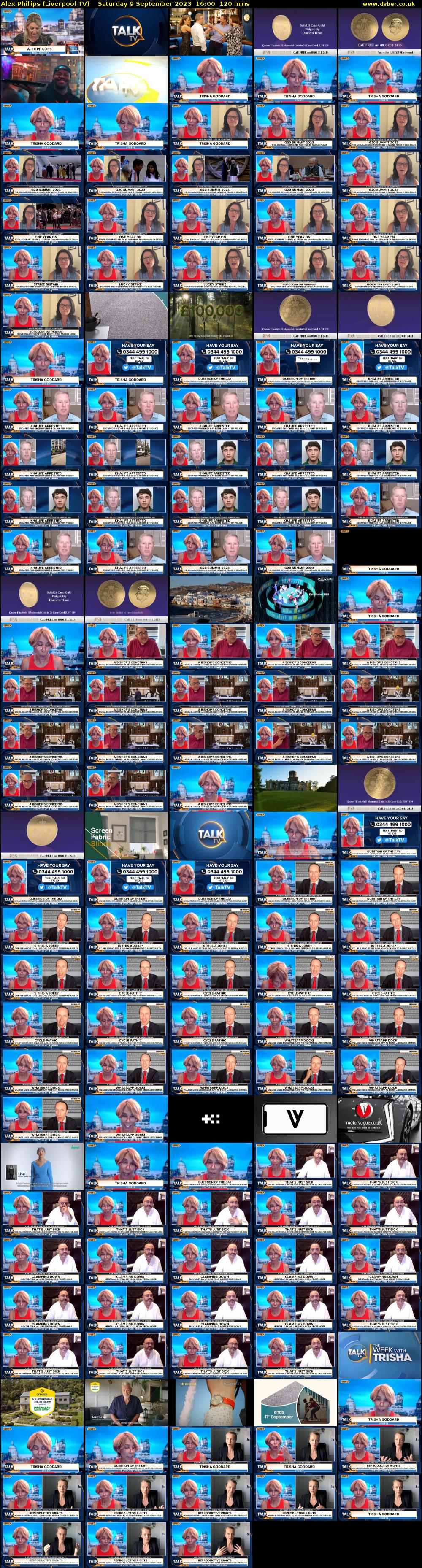Alex Phillips (Liverpool TV) Saturday 9 September 2023 16:00 - 18:00