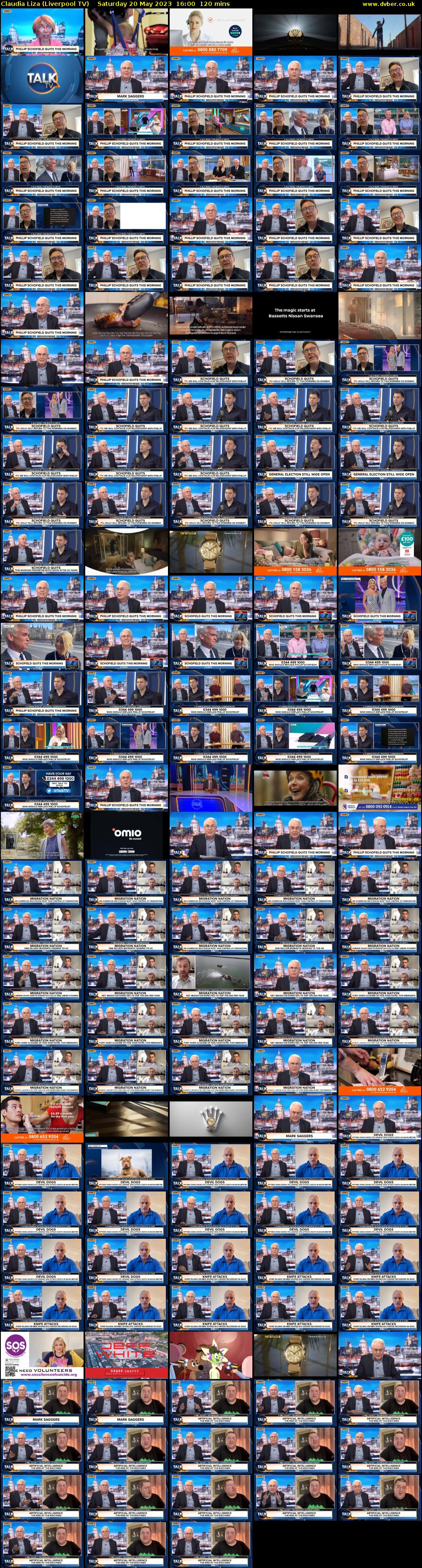 Claudia Liza (Liverpool TV) Saturday 20 May 2023 16:00 - 18:00