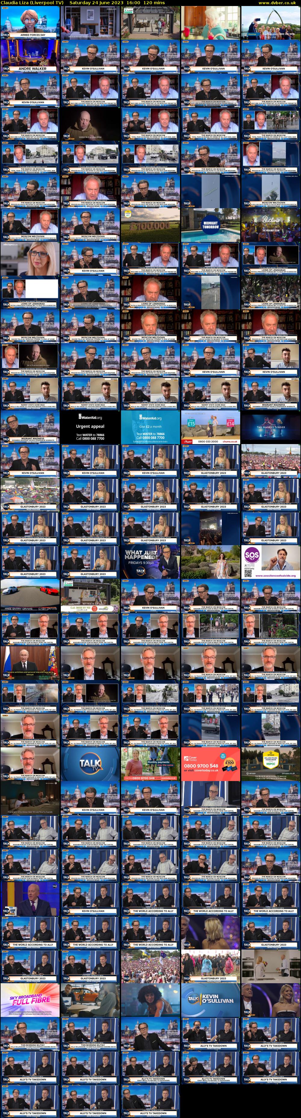 Claudia Liza (Liverpool TV) Saturday 24 June 2023 16:00 - 18:00