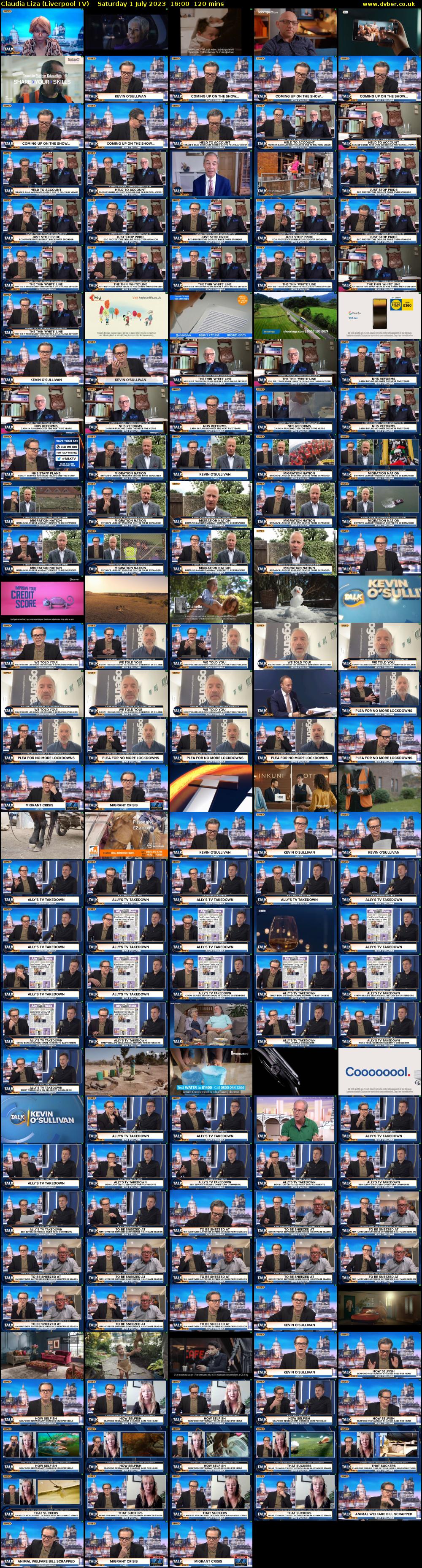 Claudia Liza (Liverpool TV) Saturday 1 July 2023 16:00 - 18:00