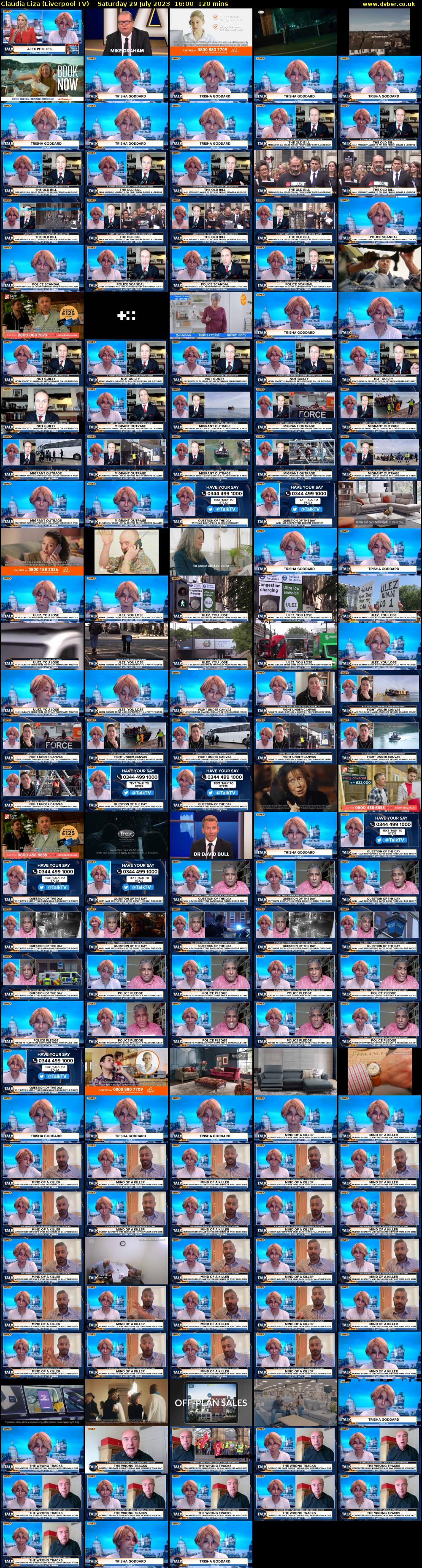 Claudia Liza (Liverpool TV) Saturday 29 July 2023 16:00 - 18:00