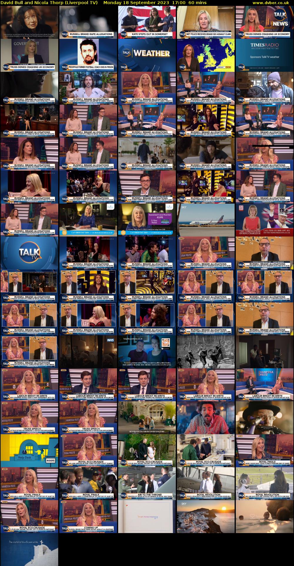David Bull and Nicola Thorp (Liverpool TV) Monday 18 September 2023 17:00 - 18:00