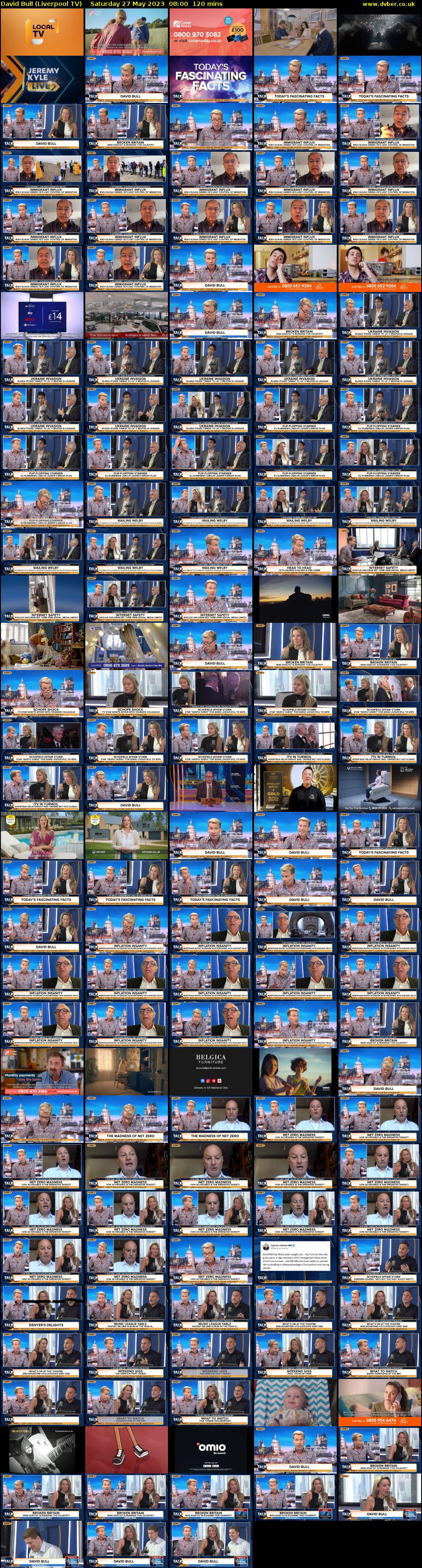 David Bull (Liverpool TV) Saturday 27 May 2023 08:00 - 10:00