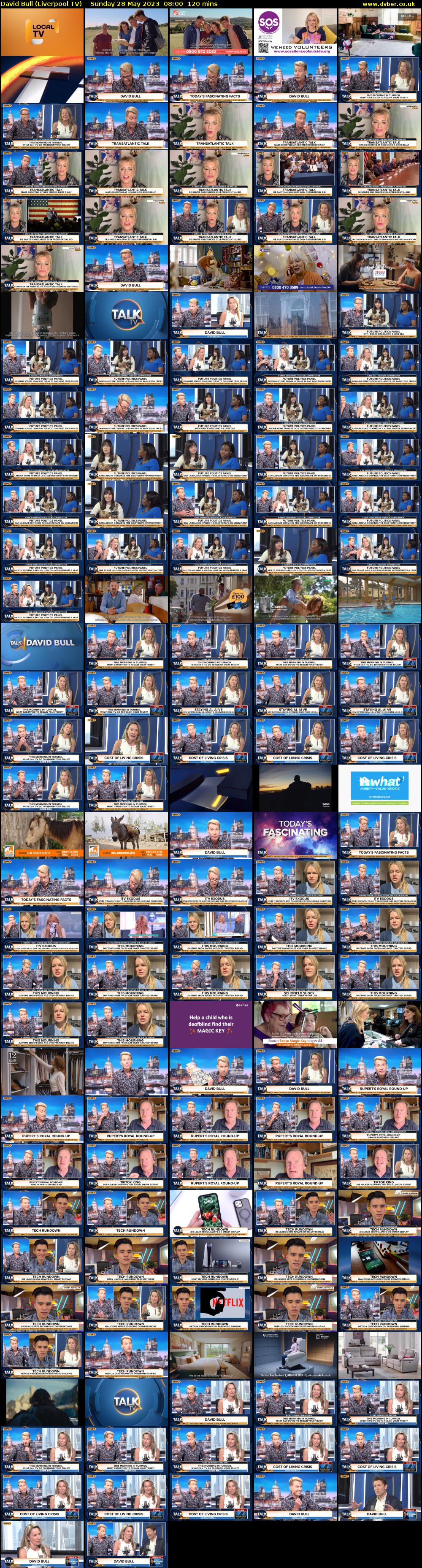 David Bull (Liverpool TV) Sunday 28 May 2023 08:00 - 10:00