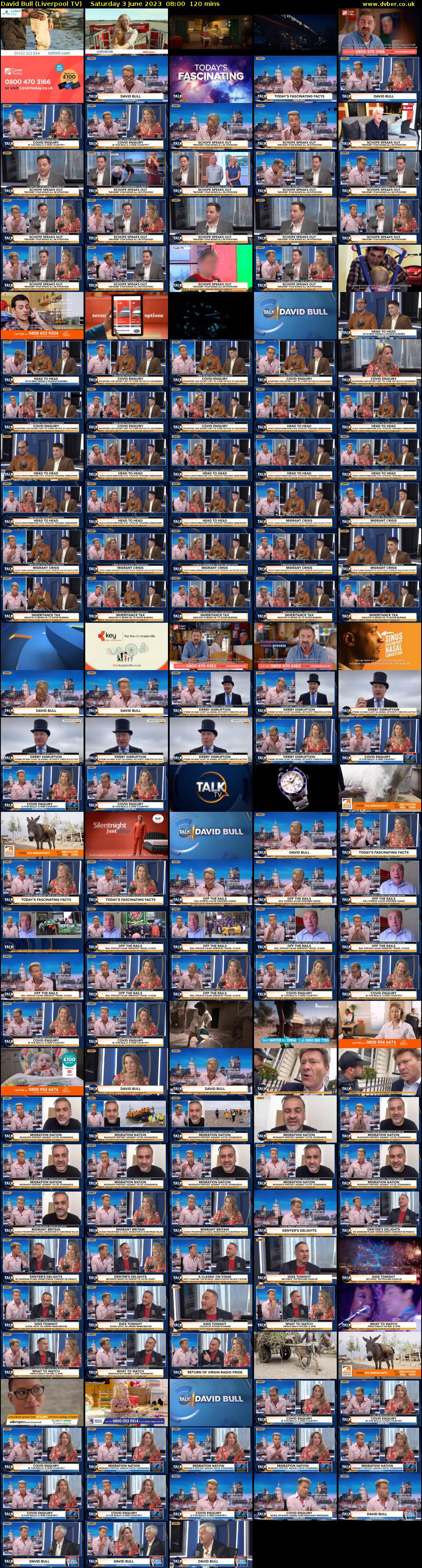 David Bull (Liverpool TV) Saturday 3 June 2023 08:00 - 10:00