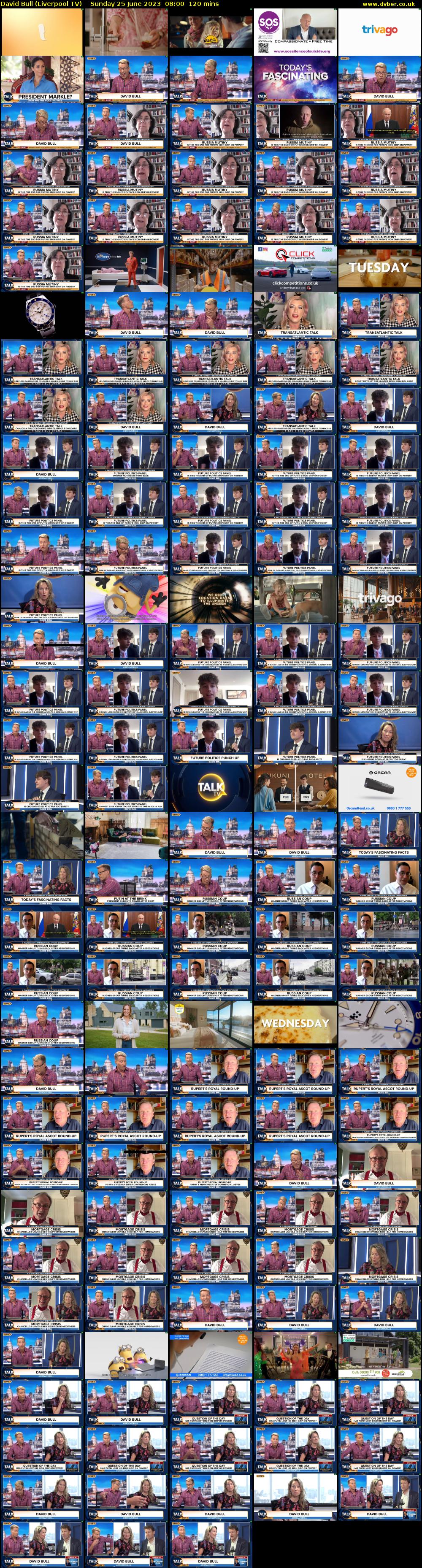 David Bull (Liverpool TV) Sunday 25 June 2023 08:00 - 10:00
