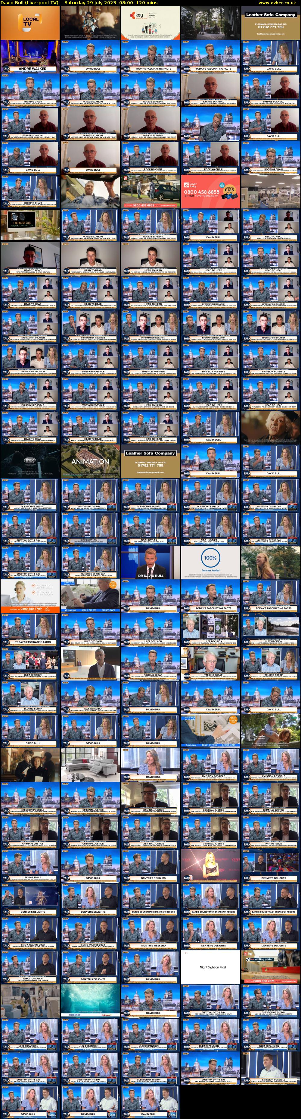 David Bull (Liverpool TV) Saturday 29 July 2023 08:00 - 10:00