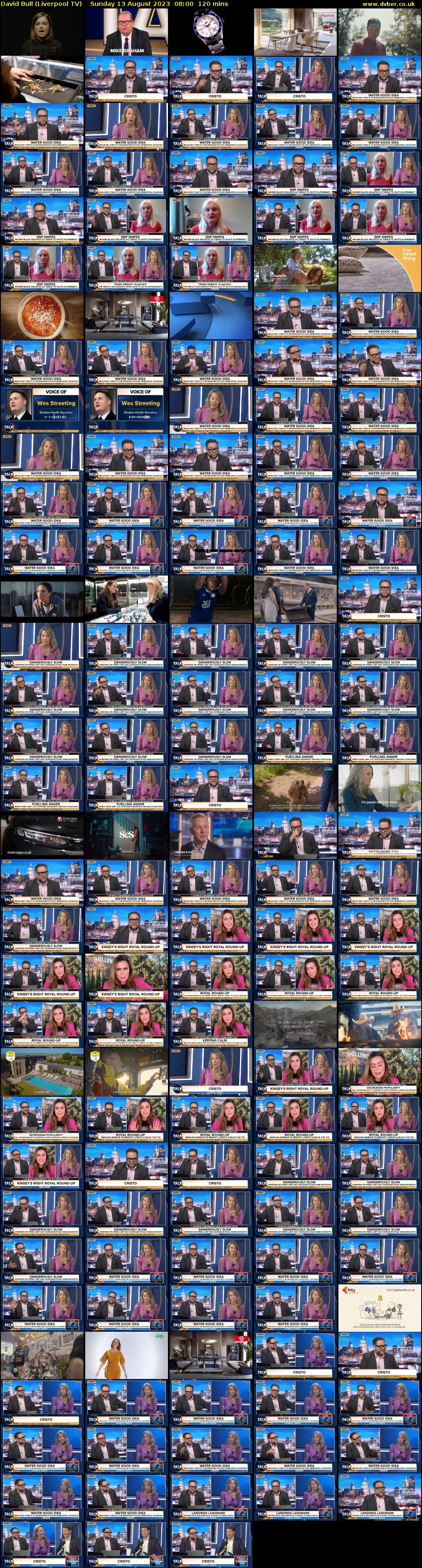 David Bull (Liverpool TV) Sunday 13 August 2023 08:00 - 10:00