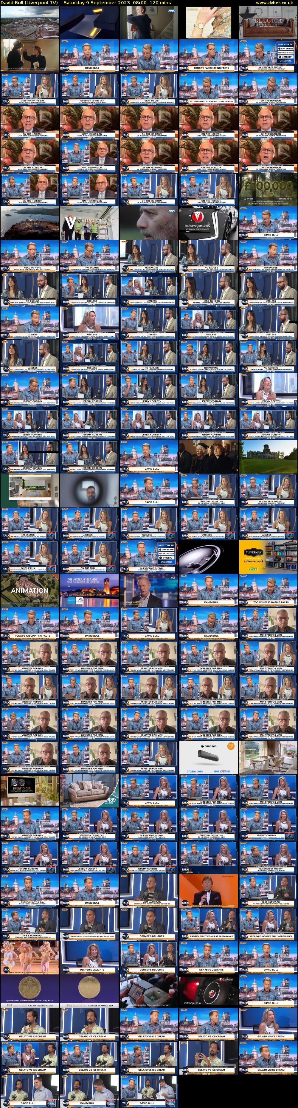 David Bull (Liverpool TV) Saturday 9 September 2023 08:00 - 10:00