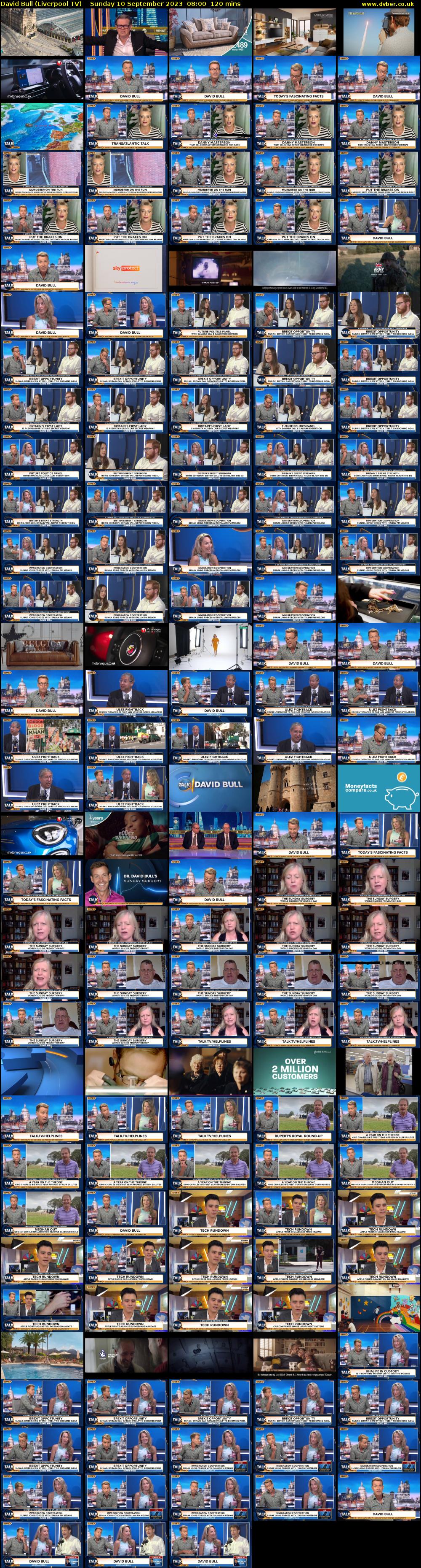 David Bull (Liverpool TV) Sunday 10 September 2023 08:00 - 10:00