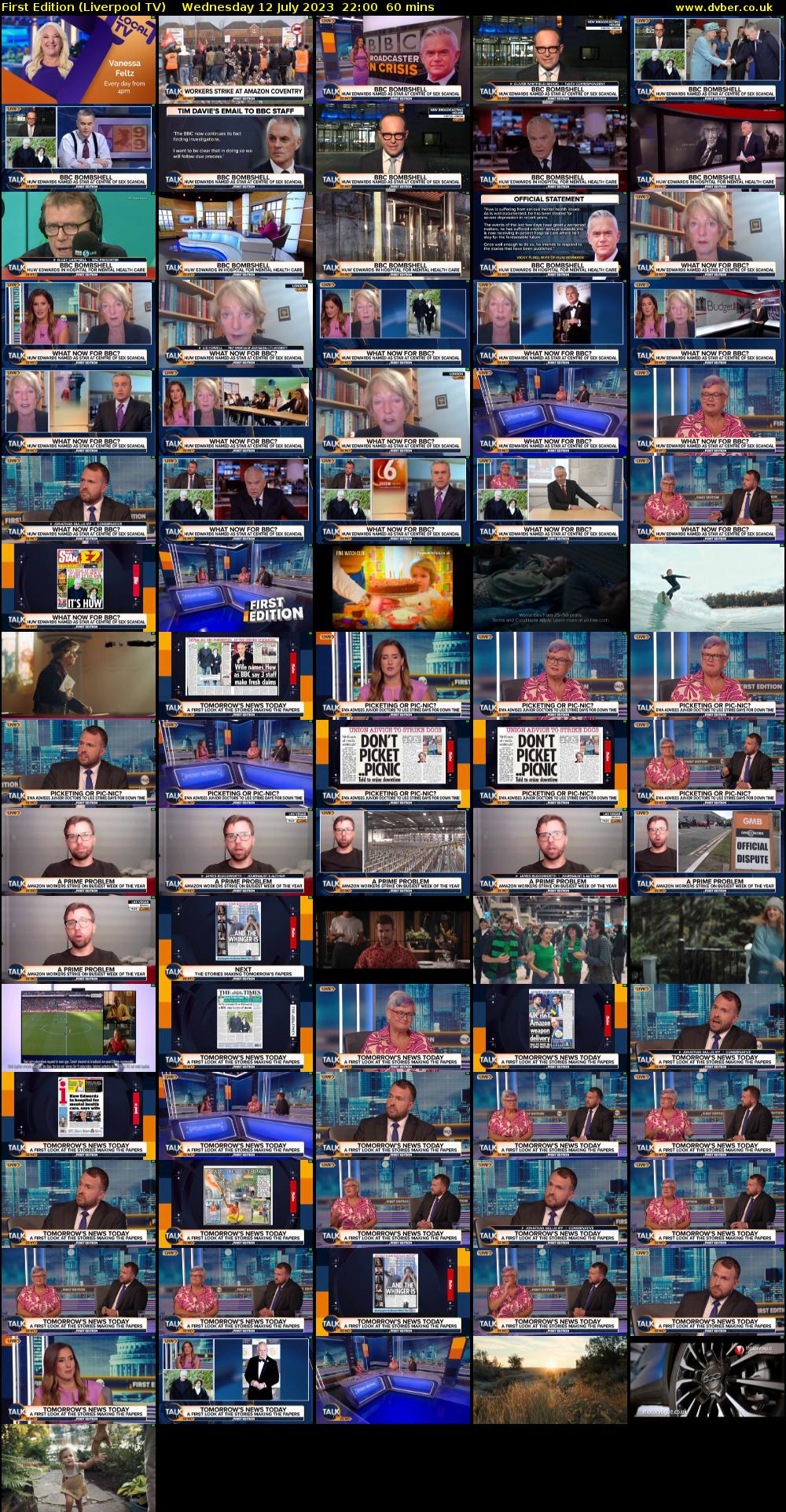 First Edition (Liverpool TV) Wednesday 12 July 2023 22:00 - 23:00
