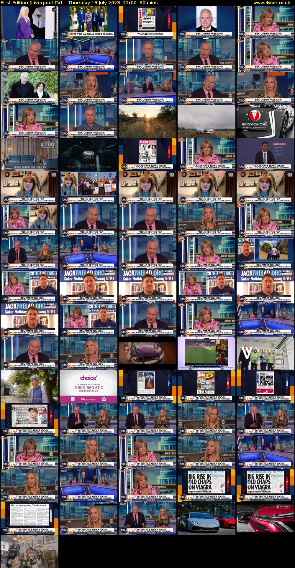 First Edition (Liverpool TV) Thursday 13 July 2023 22:00 - 23:00