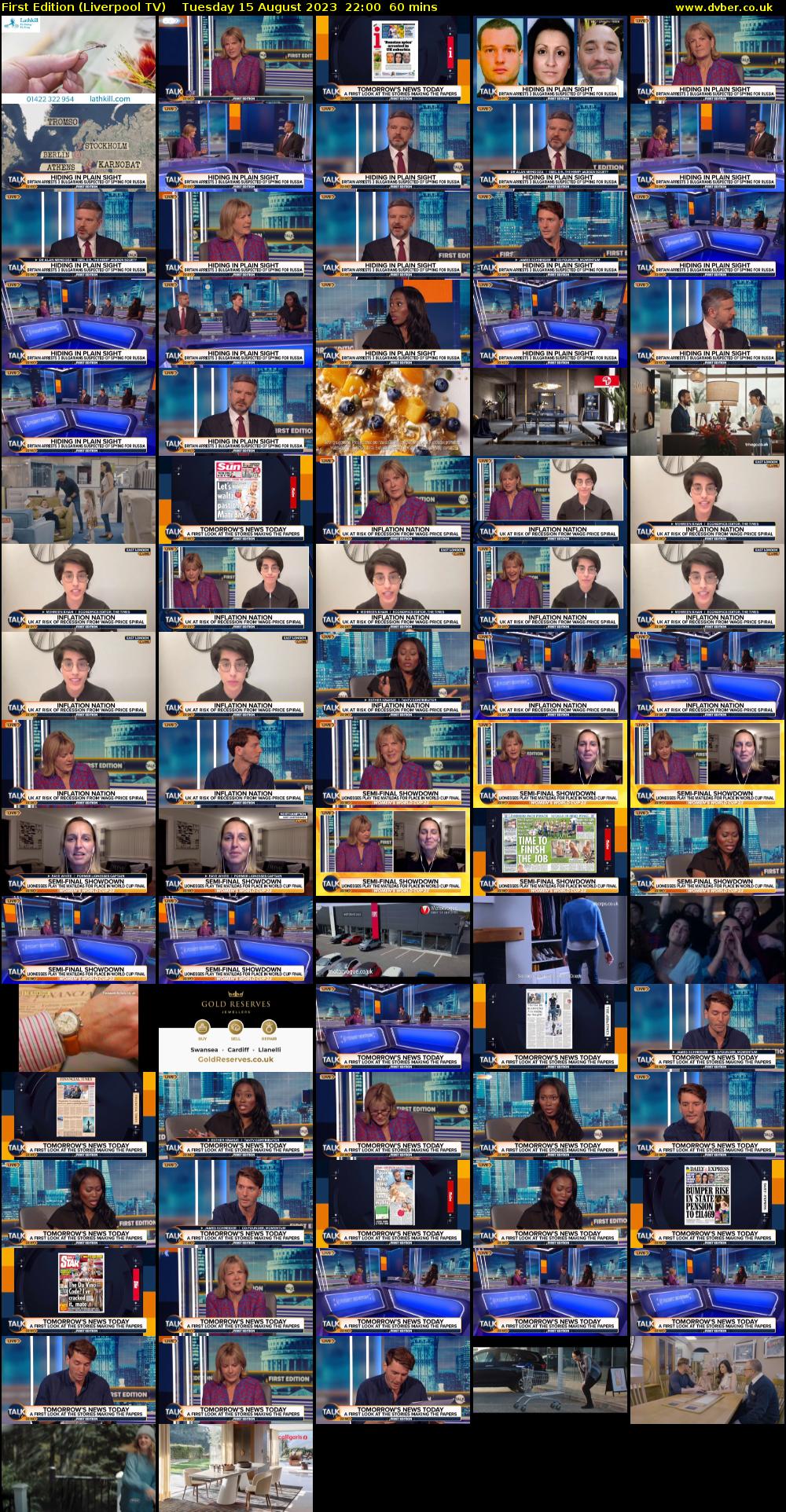 First Edition (Liverpool TV) Tuesday 15 August 2023 22:00 - 23:00