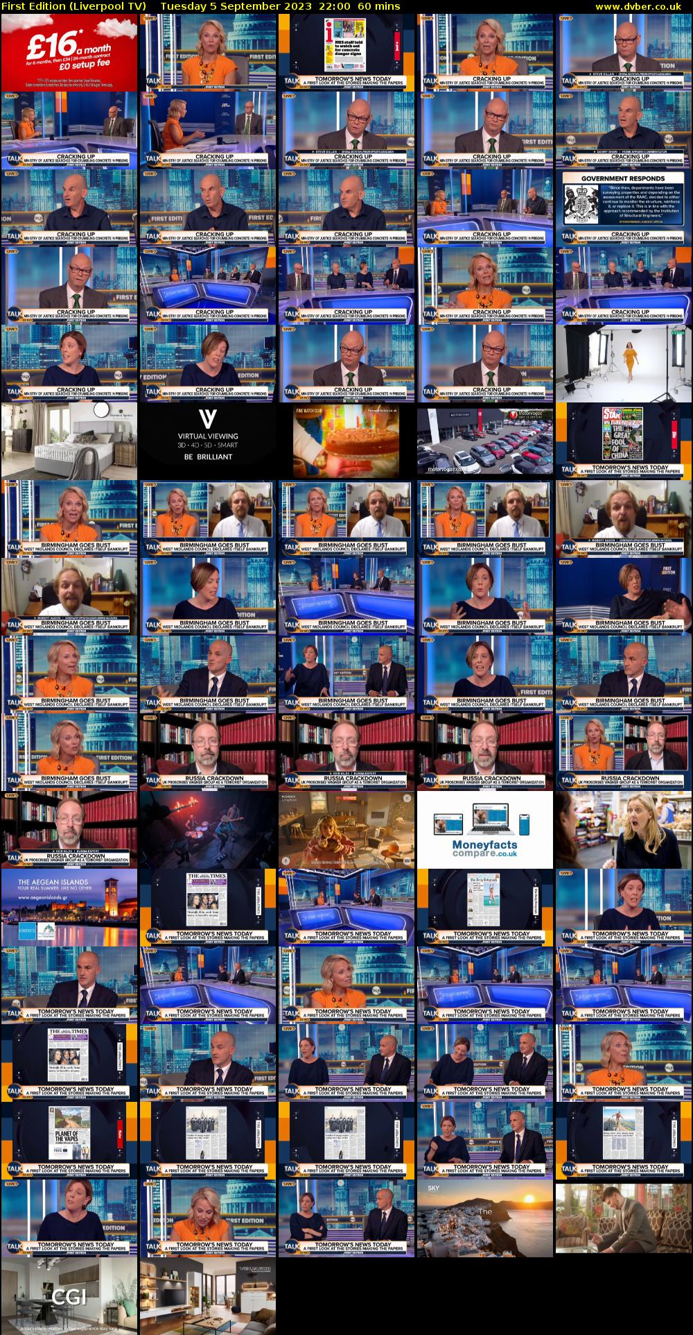 First Edition (Liverpool TV) Tuesday 5 September 2023 22:00 - 23:00