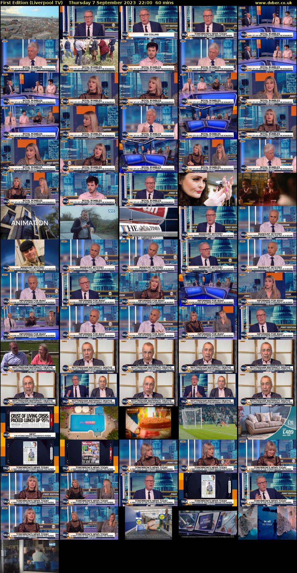 First Edition (Liverpool TV) Thursday 7 September 2023 22:00 - 23:00